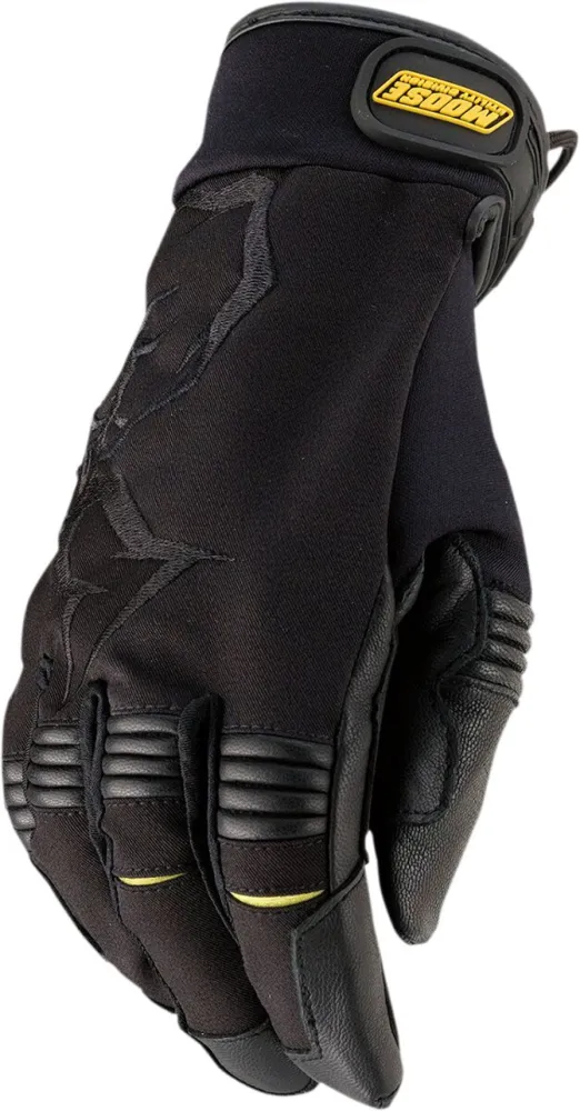 MOOSE OFFROAD SOFT-GOODS - GLOVE MUD RIDING BLACK SM - 33306564
