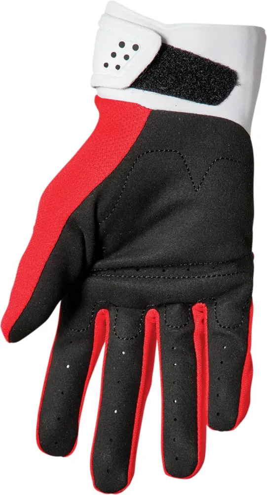 THOR - GLOVE SPECTRUM RED/WH XS - 33306837