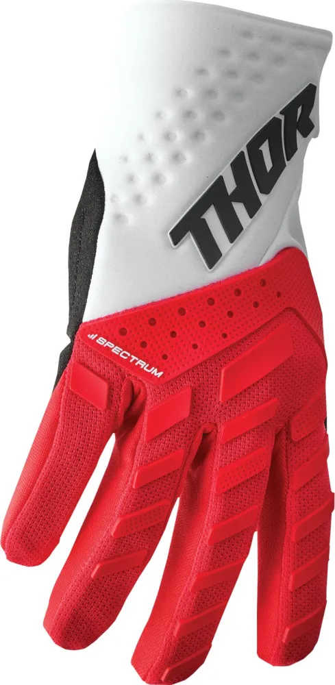 THOR - GLOVE SPECTRUM RED/WH XS - 33306837