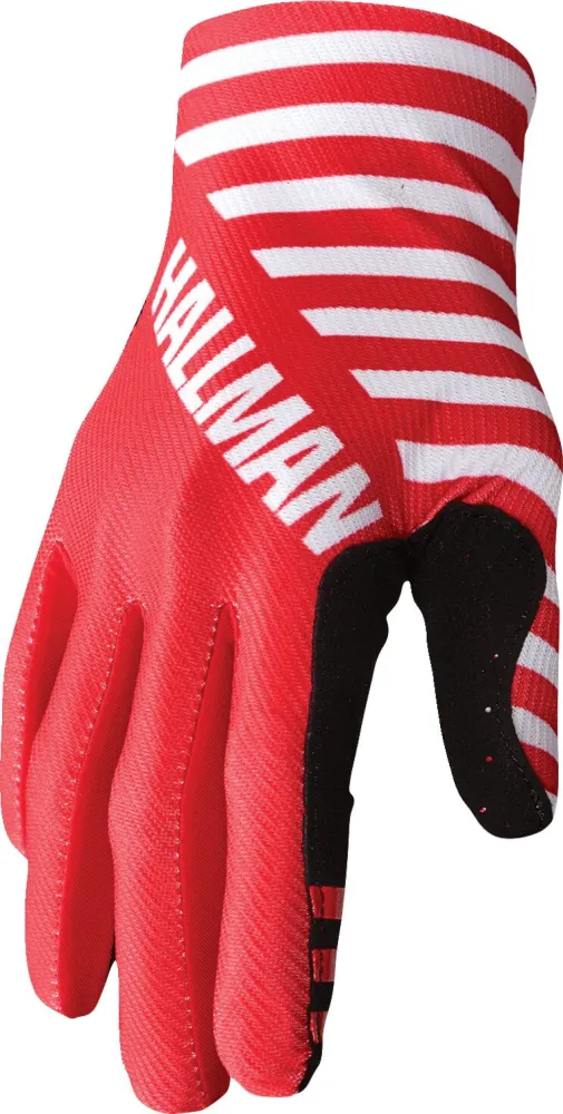 THOR-HALLMAN - GLOV MNSTY SLICE WH/RD MD - 33307293