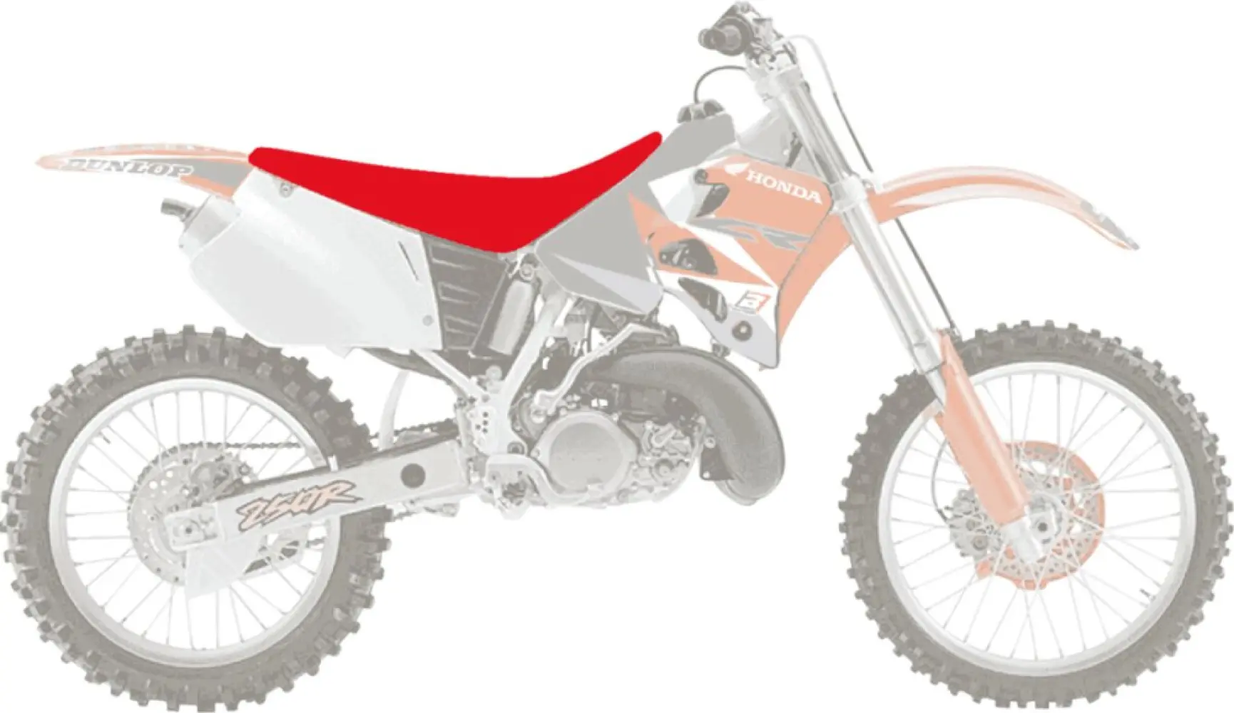 BLACKBIRD RACING - SEATCOVER PYR CR RD - 08212383