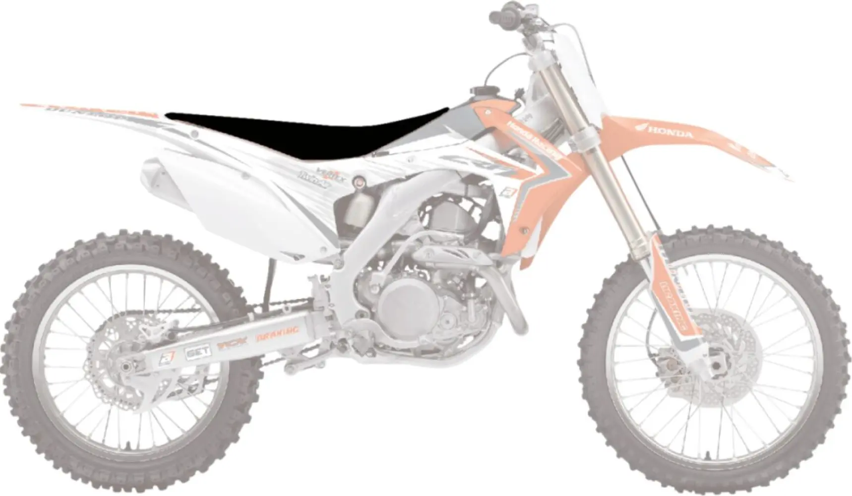 BLACKBIRD RACING - SEATCOVER PYR CRF BK - 08212398