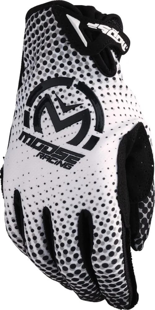 MOOSE OFFROAD SOFT-GOODS - GLOVE SX1 WHITE/BLACK 3XL - 33308047