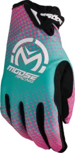 MOOSE OFFROAD SOFT-GOODS - GLOVE SX1 PINK/PURPLE/TEAL XL - 33308075