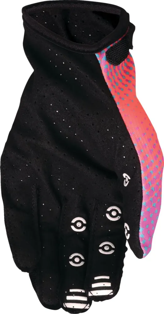 MOOSE OFFROAD SOFT-GOODS - GLOVE SX1 PINK/PURPLE/TEAL LG - 33308074