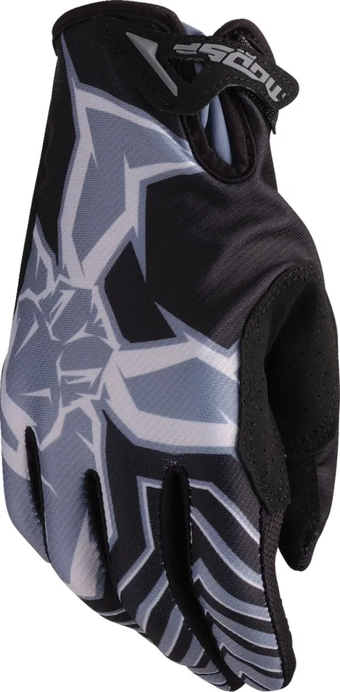 MOOSE OFFROAD SOFT-GOODS - GLOVE AGROID PRO BLACK/GRAY LG - 33308080