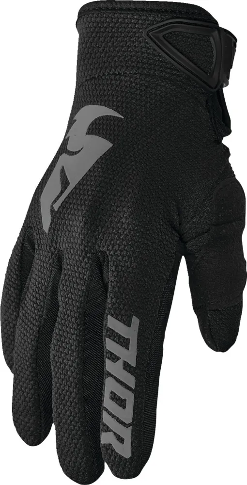 THOR - GLOVE WMN SECTOR BK/GY LG - 33310240