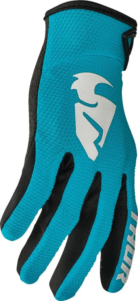 THOR - GLOVE WMN SECTOR AQ/WH LG - 33310248