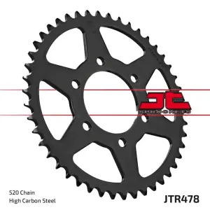 JT SPROCKETS - SPROCKET REAR 46T 520 BLK - 12101664