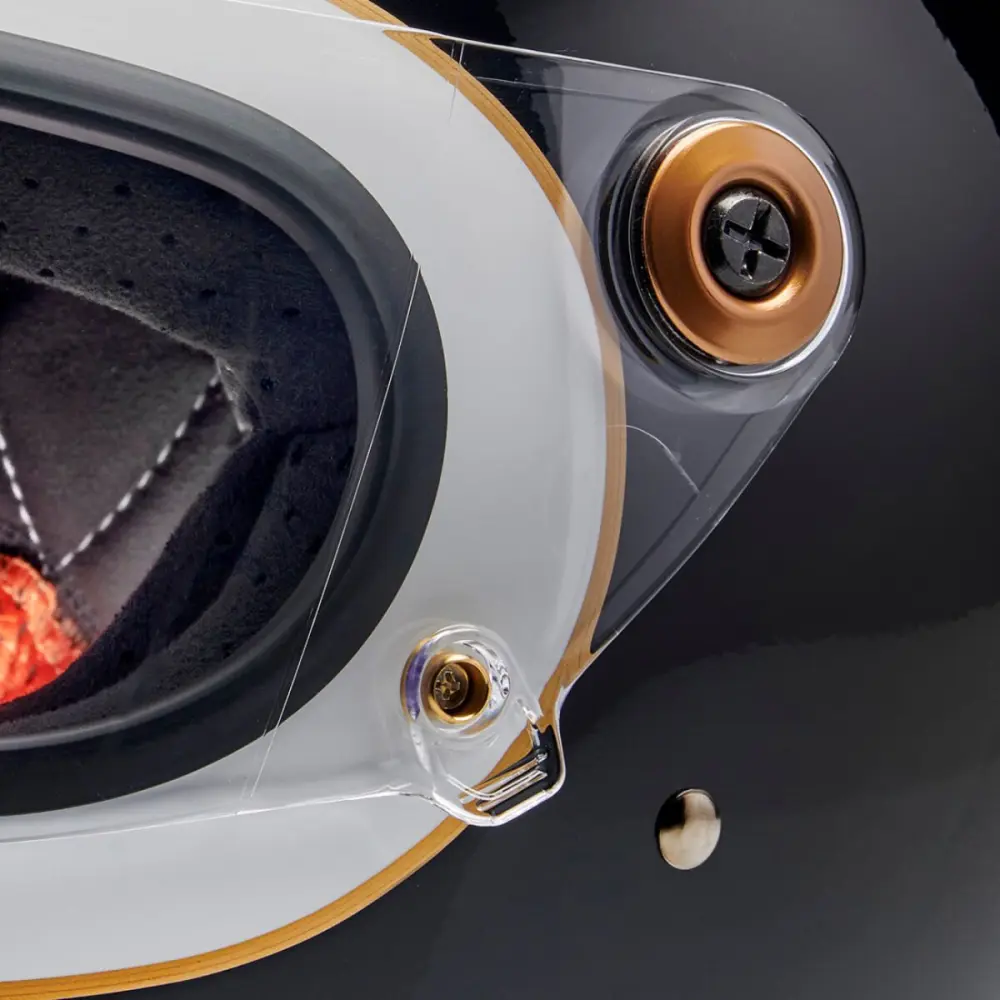 BILTWELL - HELMET GRINGO S WH/BLK XL - 010116613