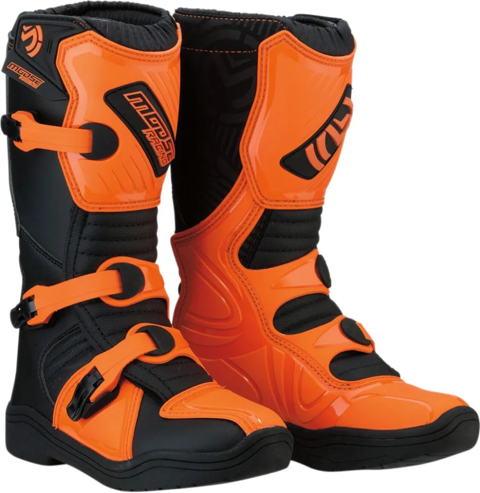 MOOSE OFFROAD SOFT-GOODS - BOOT S18Y M1.3 BK/OR 5 - 34110441