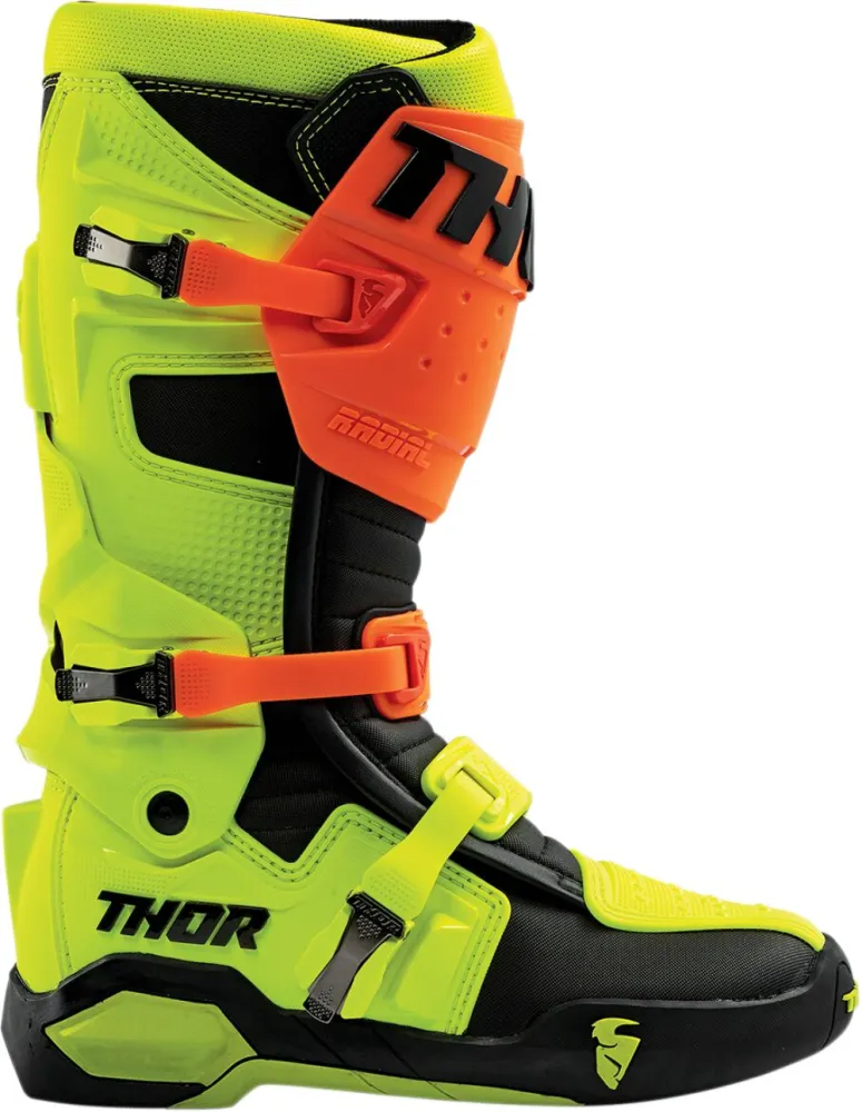 THOR - BOOT OUTSLRADIAL BK/FL 11 - 34300904