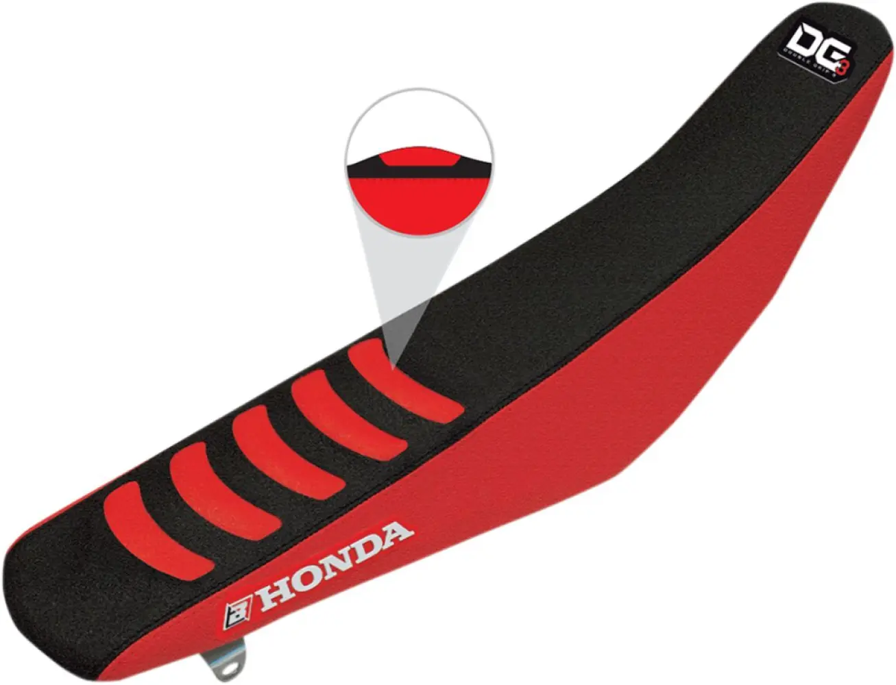 BLACKBIRD RACING - SEATCOVER DG3 CRF BK/RD - 08212491