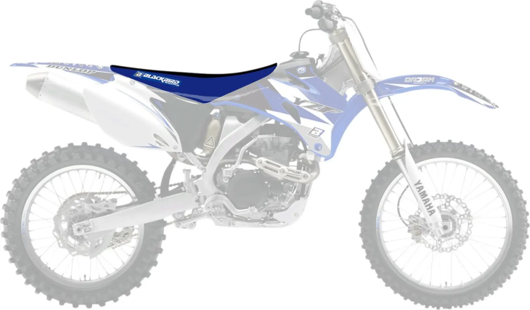 BLACKBIRD RACING - SEATCOVER DG3 YZF BK/BL - 08212500