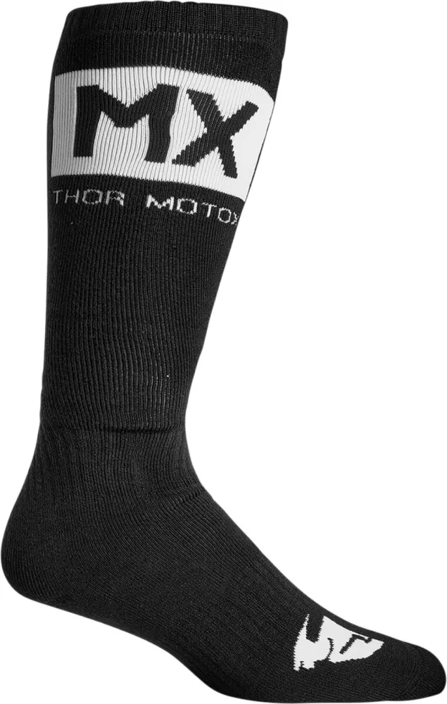 THOR - SOCK YTH MXSOLID B/W 1-6 - 34310662