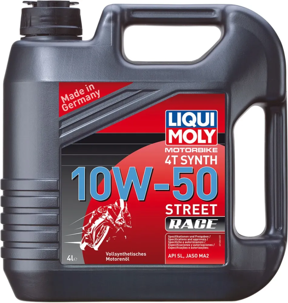 LIQUI MOLY - 4T SYNT 10W-50 STR R 4L - 36010433