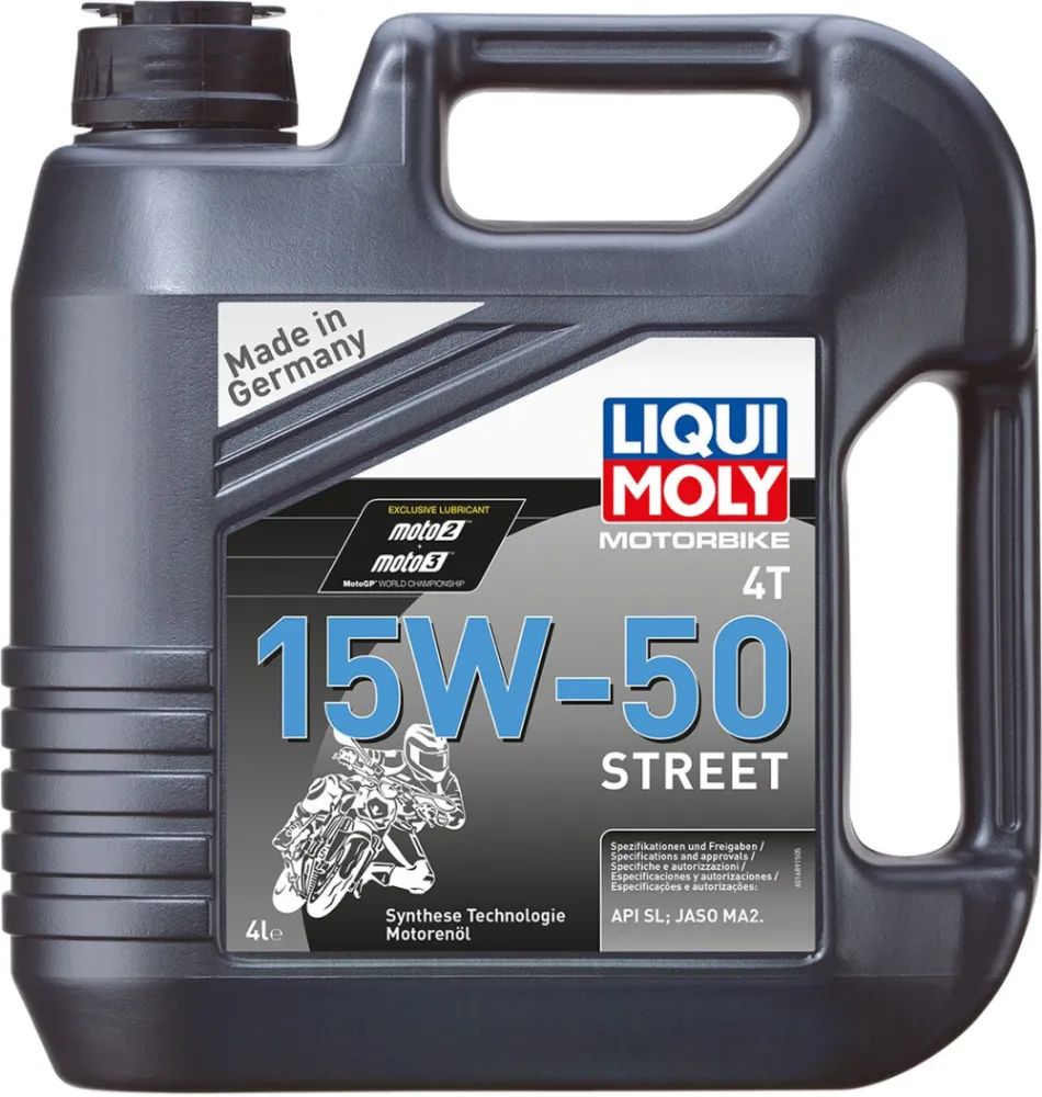 LIQUI MOLY - 4T 15W-50 STR 4L - 36010436