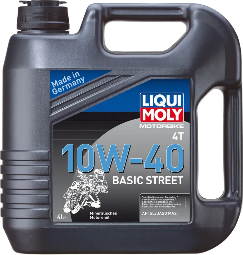 LIQUI MOLY - 4T 10W-40 BASIC STREET 4L - 36010456