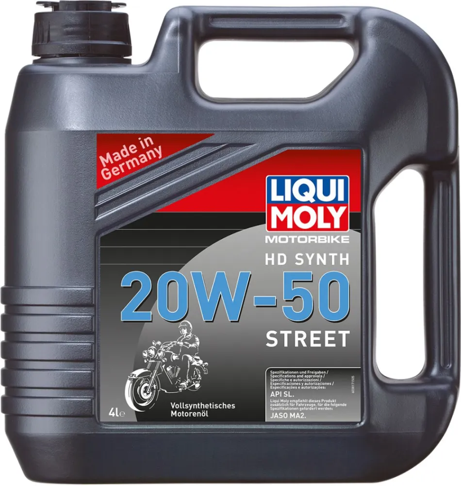 LIQUI MOLY - HD SYNT 20W-50 STREET 4L - 36010471