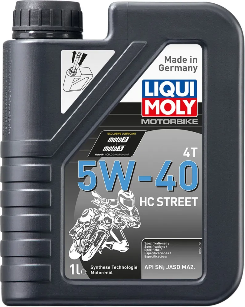 LIQUI MOLY - 4T 5W-40 HC STREET 1l - 36010513