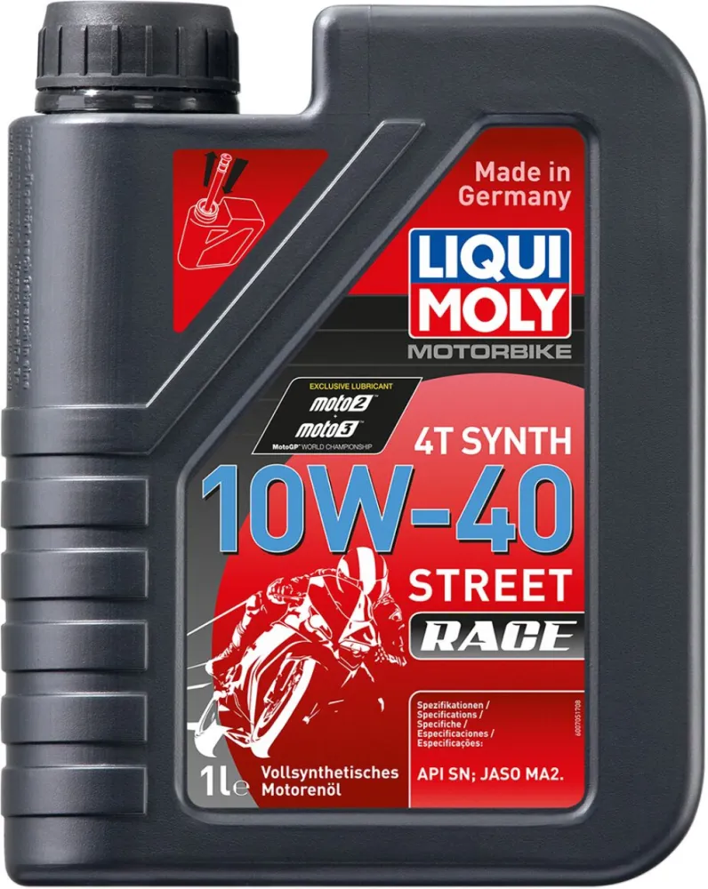 LIQUI MOLY - 4T SYN 10W-40 STR RACE 1l - 36010601