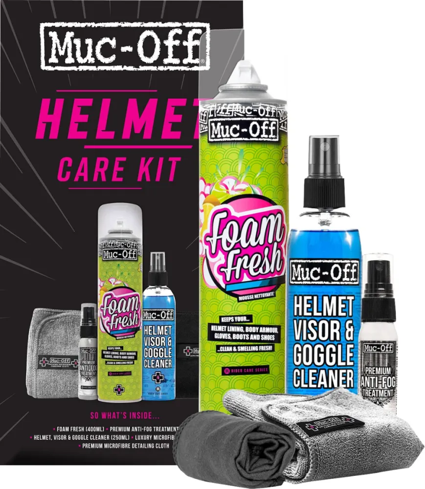 MUC-OFF - MUCOFF HELMET CARE KIT V2 - 37040408