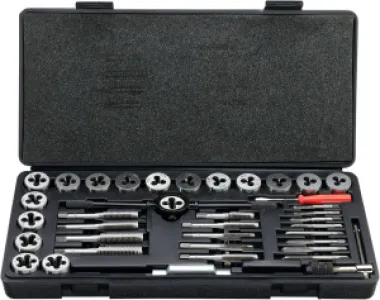 MOOSE OFFROAD HARD-PARTS - TAP & DIE METRIC 40PC - 38010280