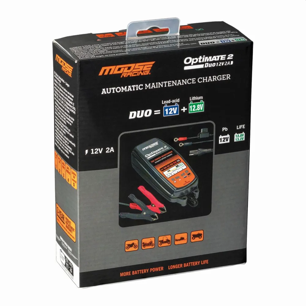 MOOSE OFFROAD HARD-PARTS - CHARGER EU OPTIMATE 2 DUO MSE - 38070699