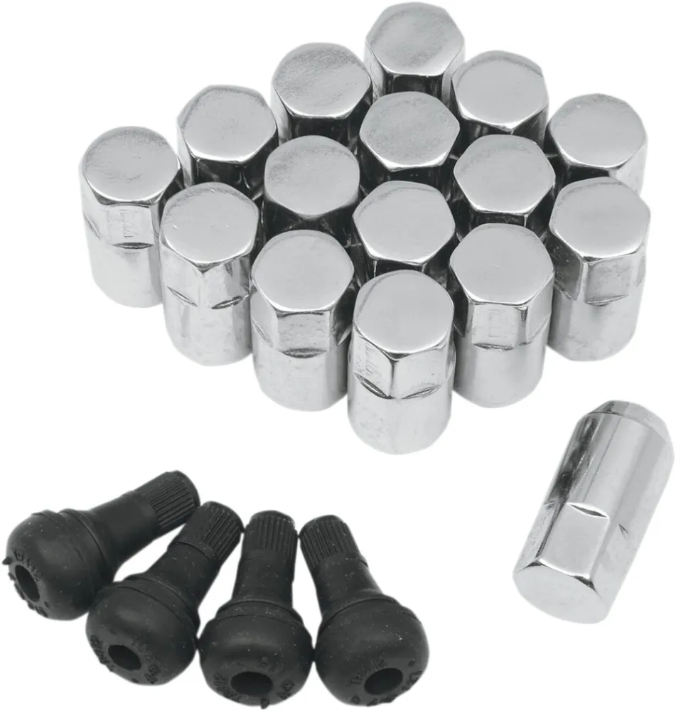 MOOSE OFFROAD FOUR WHEEL - LUG NUT 10MM CHROME 16PK - 02320203