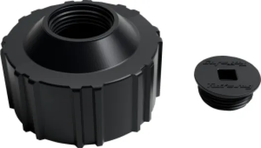 TUFF JUG - STANDARD CAP AND PLUG BLACK - 38500673