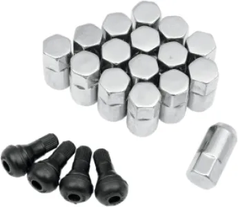 MOOSE OFFROAD FOUR WHEEL - LUG NUT 3/8 CHROME 16PK - 02320205