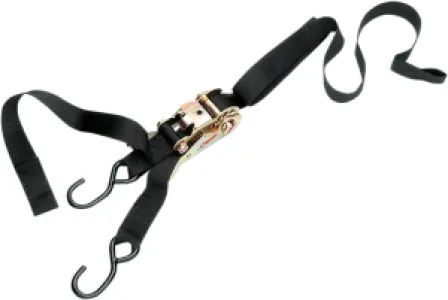 PARTS UNLIMITED - TIE DOWN 1RAT ASST BLK - 39200074