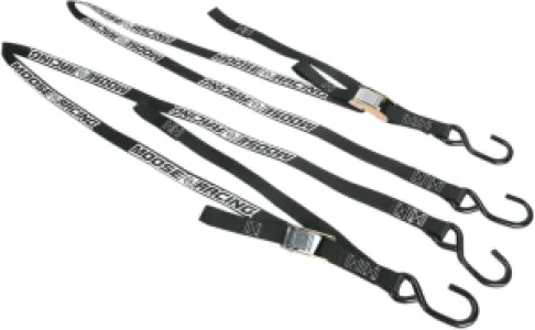 MOOSE OFFROAD HARD-PARTS - TIE DOWN W/SOFTTIE BLACK - 39200302