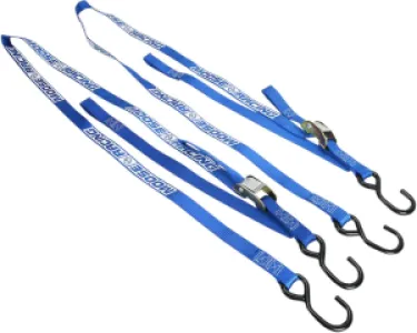 MOOSE OFFROAD HARD-PARTS - TIE DOWN W/SOFTTIE BLUE - 39200304