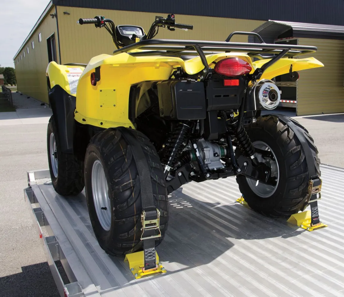 MOOSE OFFROAD FOUR WHEEL - TIRE TIE DOWN/CHOCK KIT - 39200399