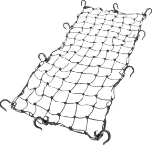 MOOSE OFFROAD FOUR WHEEL - CARGO NET ADJUSTABLE BLACK 15X - 39200517