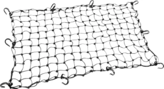 MOOSE OFFROAD FOUR WHEEL - CARGO NET ADJUSTABLE BLACK 24X - 39200518