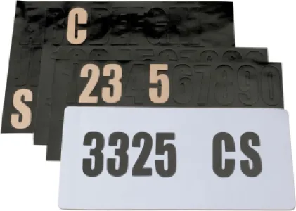 MOOSE OFFROAD FOUR WHEEL - LICENSE PLT DECAL KIT MSE - 43030166