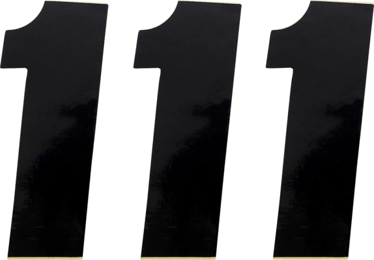 MOOSE OFFROAD HARD-PARTS - NUMBER MSE #1 4.5 BLACK - 43100641
