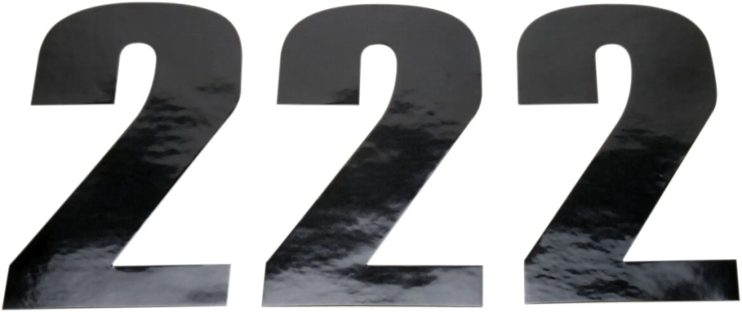 MOOSE OFFROAD HARD-PARTS - NUMBER MOOSE #2 6 BLACK - 43100662