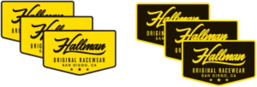 THOR-HALLMAN - DECAL S18S HALLMAN 6PK - 43202046