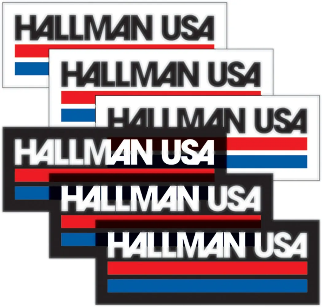THOR-HALLMAN - DECAL HALLMAN USA 6PK - 43202457