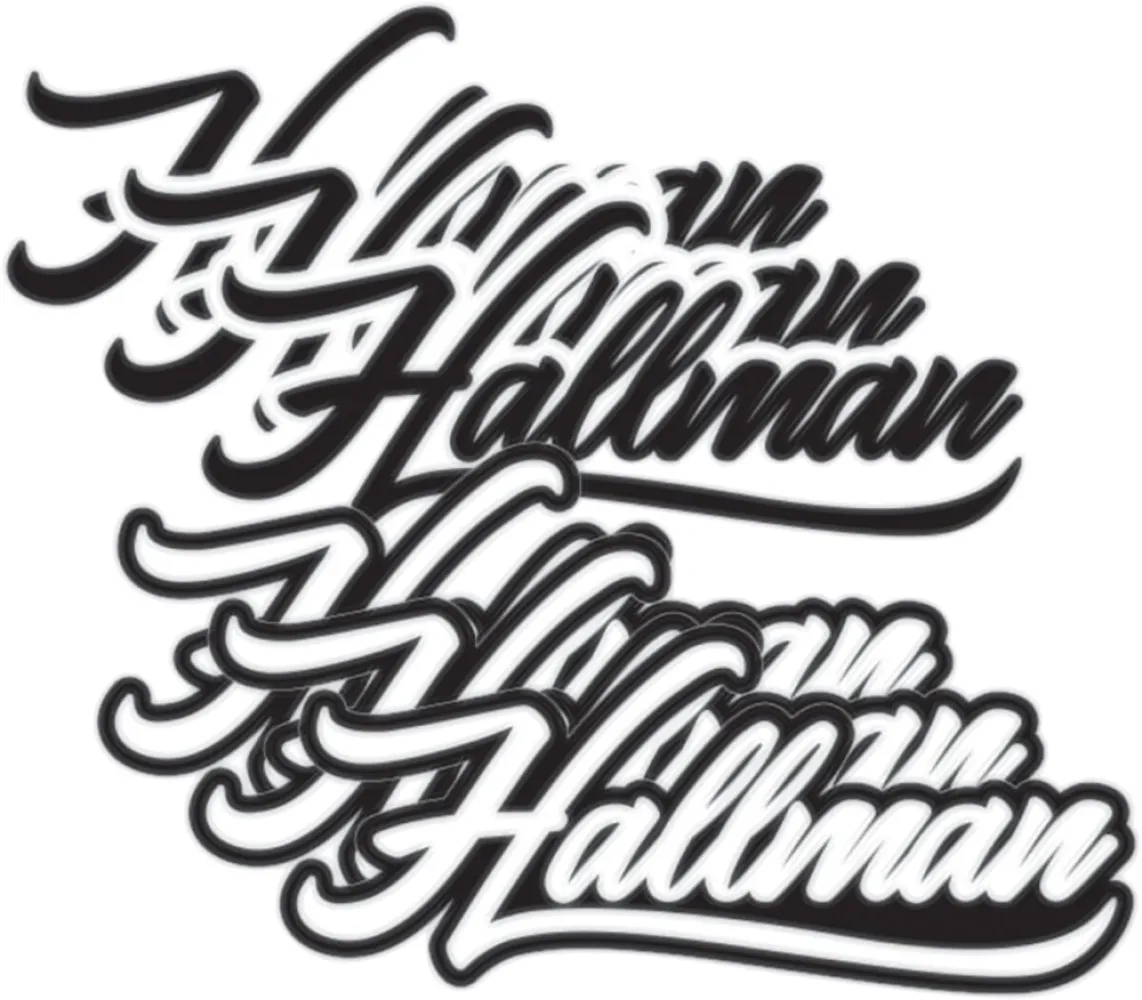 THOR-HALLMAN - DECAL HALLMAN ORIGNAL 6PK - 43202460