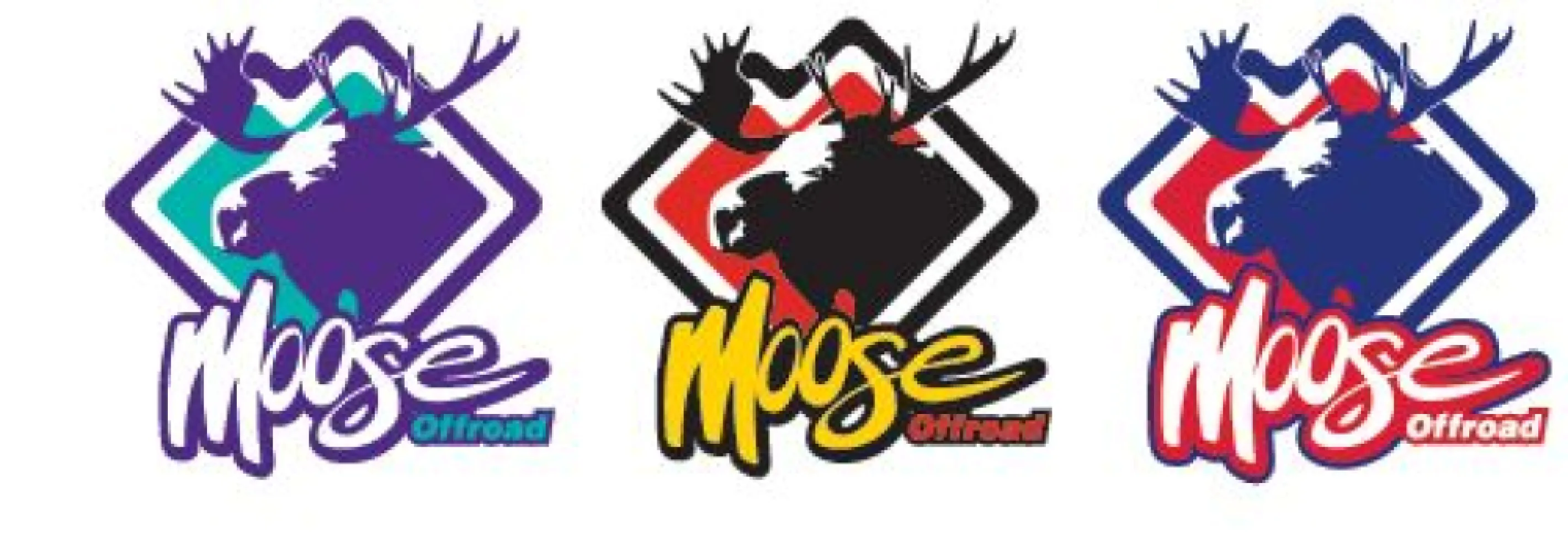 MOOSE OFFROAD SOFT-GOODS - DECAL MOOSE OFFROAD 3PK - 43202531