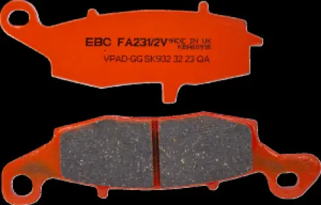 EBC - BRAKE PAD VEE SEMISNTRD - 17211972