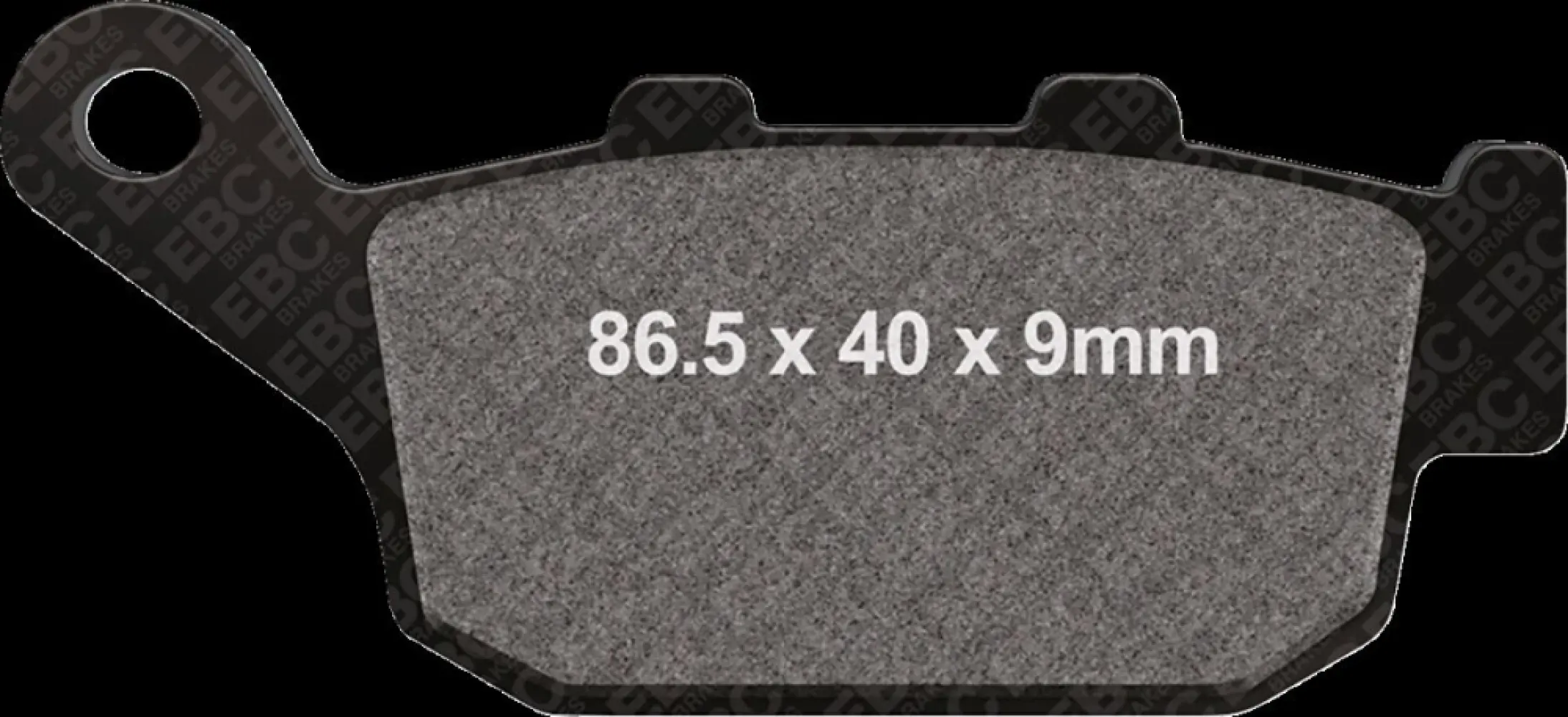 EBC - BRAKE PAD VEE SEMISNTRD  - 17211983