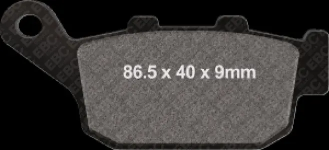 EBC - BRAKE PAD VEE SEMISNTRD - 17211983