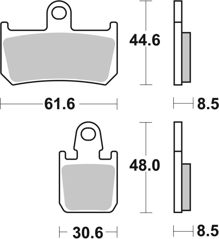SBS - BRAKE PAD SINT RACE - 17213446