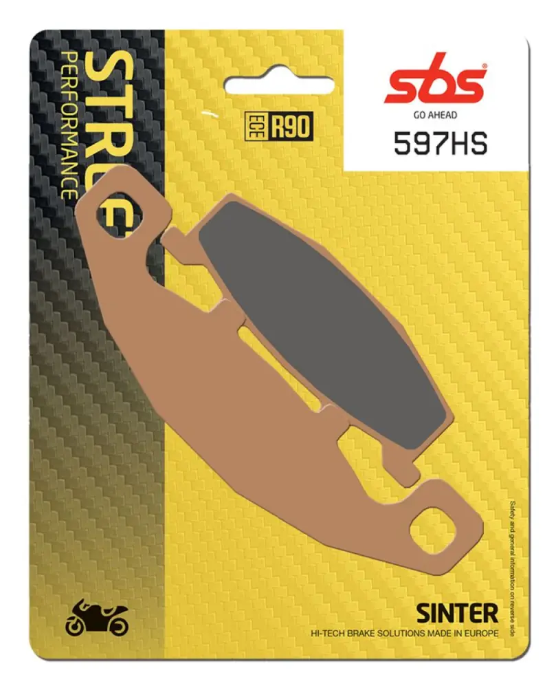 SBS - BRAKE PAD SINT FR - 17213660