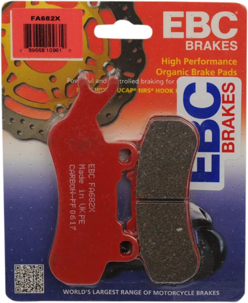 EBC - BRAKE PAD CARBON TT DIRT - 17220782